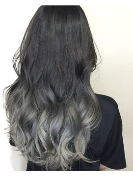 ノイズ(Noi'z) 〈ノイズ〉ホワイトシルバーグラデーション