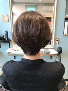 ヘアー ギャラリー ルピ(hair gallery Rupi) ショート×タイトネープ ×ハンサムショート【発寒中央/発寒】