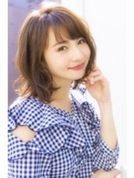 アジールヘア 東上野店(agir hair) ゆるんとフェザーボブ切りっぱなしボブ