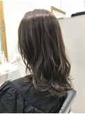 ★スイングレイヤー★オリーブベージュ★