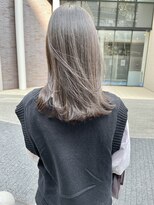 サク(Sac.)&nbsp;グレーベージュ×ナチュラルアッシュ Sac.恵比寿　栃木優佑