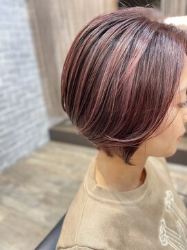 ヴォランチヘア(Volante.Hair) 大人ショートメリハリpink