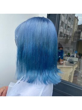 ヘアスタジオ アルス 御池店(hair Studio A.R.S) 薄めブルーヘア