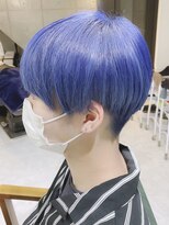 デイズ(days)&nbsp;フェザーマッシュソフトツーブロックトランクスヘアブルーカラー