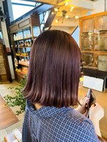 ナゴンスタイル(NAGON STYLE)&nbsp;ラベンダーピンク×ボブ