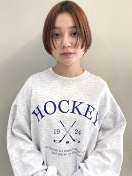 サーカス バイ ビュートリアム 青山(CIRCUS by BEAUTRIUM) 30代 40代 50代 ショートボブ 前髪なし 似合わせショート