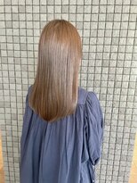 ベルプロッドバイアルター 千葉(bel. prod by aL-ter)&nbsp;グレージュカラー/シルキーベージュ/斜めバング[千葉駅]