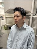 スパイラルツーブロックマッシュアップバングコンマヘア79