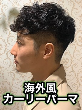 リスタバイネオリーブ 浅草(Re:sta by neolive) 無造作カーリーパーマプードルパーマパーマメンズパーマ