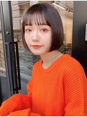 前下がりショートボブ大人可愛い20代30代表参道
