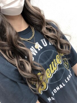 レヴェリー(REVERIE) #エクステ#プルエクステ#ハイライト#グレージュ