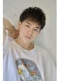刈り上げツーブロック王道マッシュショートビジネスメンズヘア