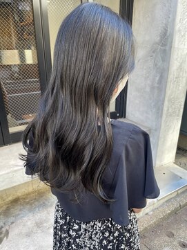 コフィー バイ メルト 吉祥寺(cofy by melt) 【松本咲花】ブリーチなし暗髪アッシュグレージュ透明感カラー