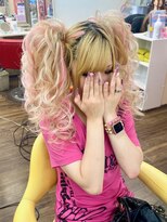 ヘアセットアップス(UP's)&nbsp;『盛り髪ちらしツインテール爆カワイイ♪』