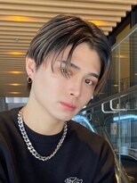 ノイズオオサカ 梅田店(NOISM OSAKA)&nbsp;ビジネスショートメンズマッシュツイストパーマツーブロック