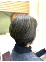 ヘアー グリーン(hair green) レイヤーボブ30代40代