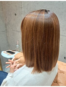 アンドヒア 淀屋橋店(and.here) 髪質改善　艶髪縮毛矯正