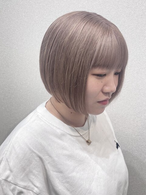 【 NoWL 】pink beige × bob