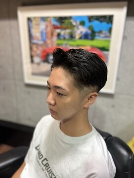 グロウヘアワークス(grow hair works) サイドパート