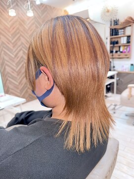 ヘアメイクゼロ 坂戸駅前店(hairmake zero) 中性ウルフ♪