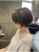 前髪長めショート