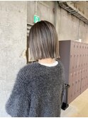 バレイヤージュ　シナモングレージュ