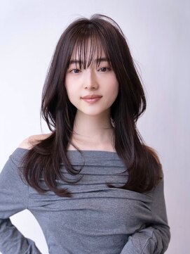 ハバナ 新宿(HAVANA) 20代30代かわいい/顔まわりレイヤー/前髪/アンブレラカラー