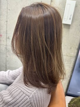 ハツ 橋本(HATSU) ハイライト◎まろやかベージュ【佐藤こうや】