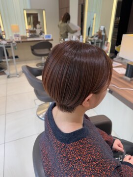 ニコ(NICO by KENJE) コンパクトショート/オレンジブラウン