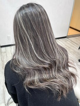 ベルヘアーデザイン 堺東(Belle hair Design) コントラストハイライト/外国人風/レイヤーカット/堺東