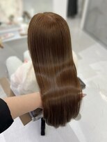 ハピネス 梅田茶屋町店(HAPPINESS)&nbsp;韓国風/レイヤーカット/顔周り/顔まわり/髪質改善/ベージュ