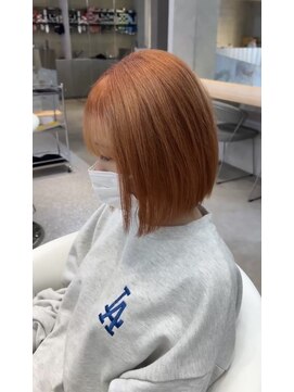 スキル 石岡(SKILL) ショート/ハイトーン/オレンジ/土浦/つくば/水戸