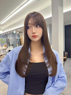 プラチナ(PLATINA) 韓国ヘア/くびれヘア/顔周りカット/レイヤーカット/顔周りカット