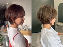 “ウルフ レイヤー× 切りっぱなしボブ ×ミセスショート多数人気” 【gram岡崎北】（岡崎/北岡崎/中岡崎）
