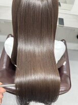 ライア 下北沢(laia)&nbsp;髪質改善をしたら明るめベージュでもツヤと透明感が両立した件