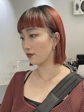 ココ 原宿(KOKO) #大人ガーリー#ダークアッシュ#ミディアムレイヤーカット