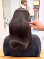 ジュノヘアージャパン 表参道(JUNO HAIR JAPAN)&nbsp;黒髪/クラゲヘアー/オリーブグレー/小顔/ココアベージュ/渋谷