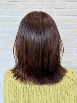 外はね＆冬グレージュ