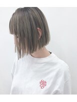 ジャム(Jam)&nbsp;髪質改善カラー×小顔ミニボブ★中村大輔