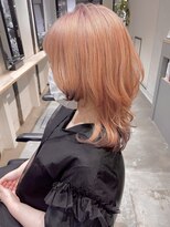 ニト(nito.) Apricot pink × Wolf