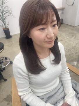 シキ サカイテン(SHIKI) 柔らか質感 明るめチョコブラウン♪