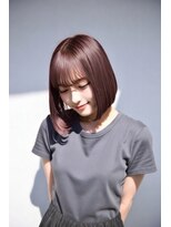 セシル 成城学園前(CECIL)&nbsp;ピンクレッドボブ