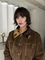 フィルムス 表参道(FILMS)&nbsp;ミニボブレイヤー/レイヤーカット/ウォームベージュ/前髪/表参道