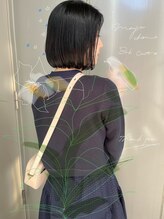 あきらめないで!!BUZZbee縮毛矯正なら、ボブもナチュラル仕上げ♪