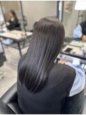 大人女性向け艶髪オリーブブラウン×髪質改善TR【平塚】