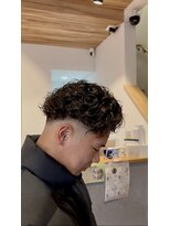 ニコ ヘアリラクゼーション(Nico hair relaxation)&nbsp;20代30代40代ラルフカールパーマ束感ショート爽やかツーブロック