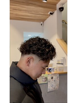 ニコ ヘアリラクゼーション(Nico hair relaxation) 20代30代40代ラルフカールパーマ束感ショート爽やかツーブロック