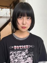 シティ(sity.) 天神 ボブ 顔まわりレイヤーカット ブリーチなしカラー