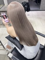 ベール(Vale) 【 Wカラー&髪質改善で作る極上のミルクティー 】