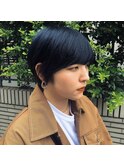 ハンサムショート《ネイビーカラー》